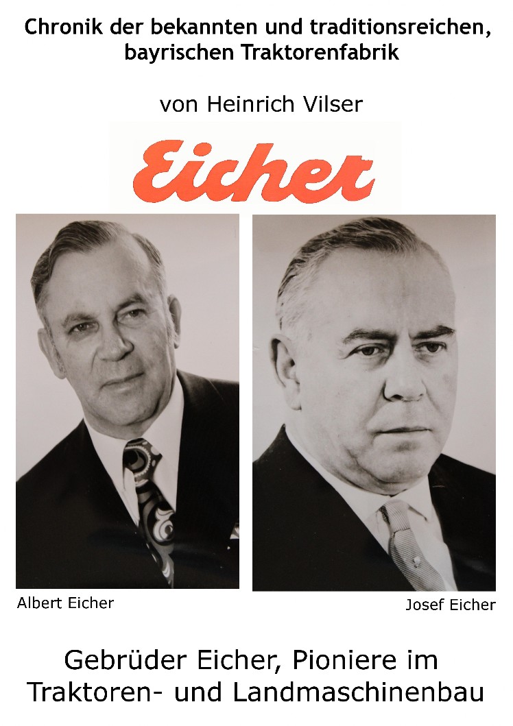 Historisches Buchcover über die EICHER Traktoren-Geschichte
